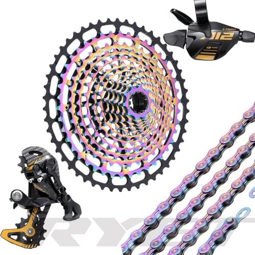 RYET1x12 Bicycle Groupset 12 Speed Rear Derailleur 10-50T Cassette ULT Group Set Mountain Bike Shifter MTB 12speed 12s Cassette