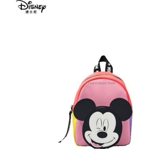 2021 new Disney Michac Collet Childrens Bags Spring and Summer New Cartoon Cute Large Capacity Waterproof Primary School Bag