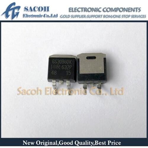 Free Shipping 10Pcs IRGS30B60K GS30B60K or IRGB30B60K or IRGLS30B60K TO-263 30A 600V INSULATED GATE BIPOLAR TRANSISTOR
