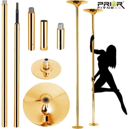 45mm Removable Stripper Pole Home Dance 360 Spin Dance Training Pole Portable Fitness Dance Sport Exercise Pole Kit Easy Install