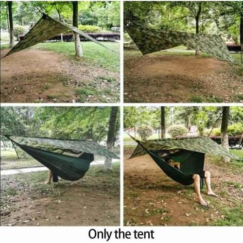 Awning Waterproof Tarp Tent Tarp Shade Ultralight Garden Beach Camping Sunshade Fly Hammock Sun Canopy Shelter Rain Outdoor R8R7