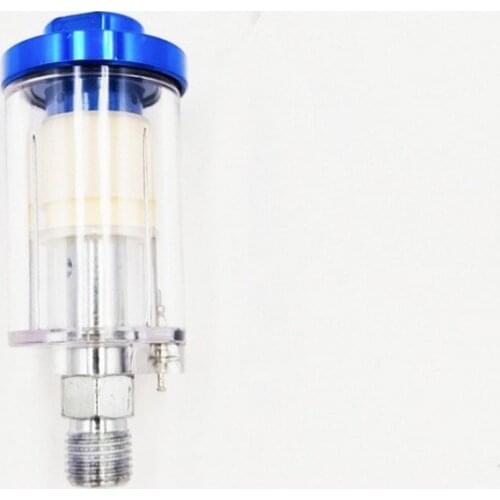 1/4 Inch Water Oil Separator Inline for Compressor Spray Paint Gun Air Hose Filter Moisture Trap Mesh Copper Core Filter Tool