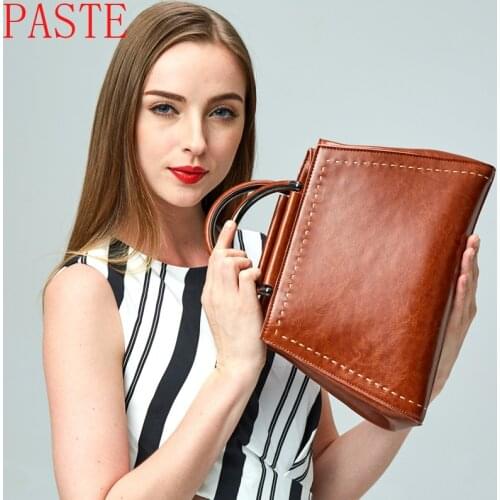 Genuine leather bag ladies New 2017 shoulder bag famous brand women messenger bags for women handbag bolsas designer