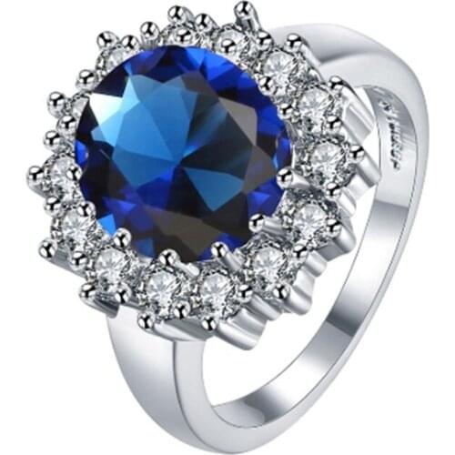 Big Zircon Ring Rings For Women Jewelry Jewellery Anel Anillos Aneis Bague Anelli Anillo