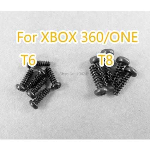 100pcs high quality Replacement Repair Part T8 T6 Screws For XBOX360 xbox One Controller Repair Part