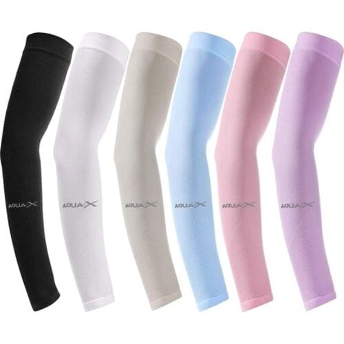 6 Pairs UV Protection Cooling Arm Sleeves for Women Men, Sunblock Protective Long Arm Cover Warmer