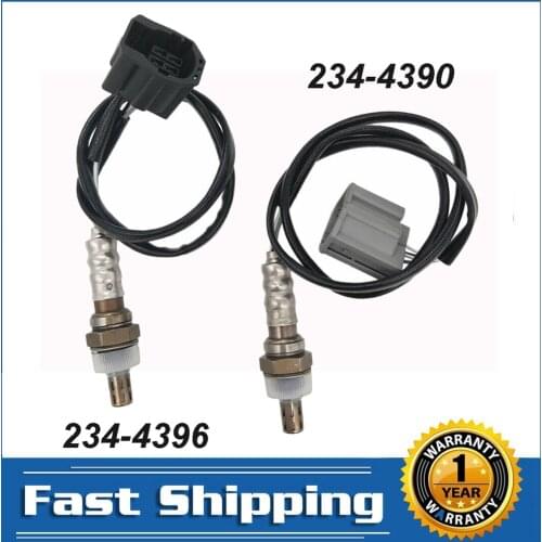 2pcs O2 Oxygen Sensor for Mazda 5 2.3L 2006-2007 Mazda 3 2.0L 2.3L 2004 2005 Upstream Downstream 4 Wires Lambda Auto Parts