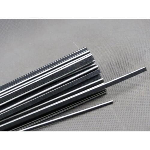 100 pcs Cello(black+white+black)wood strip,decorative rib material of maple