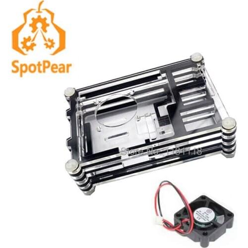 Raspberry Pi 3 model b Case pi3 Box Multilayer Shell