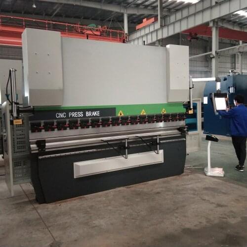 Press brake hydraulic sheet, pipe bender Machine, 6 + 1 axis and CNC DA66T system, folding Carbon steel plate