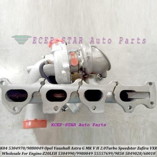 ​K04 53049700049 53049880049 53049900049 53049980049 For Opel For Vauxhall Astra G MK V H 2.0 Turbo Speedster Zafira VXR Z20LEH