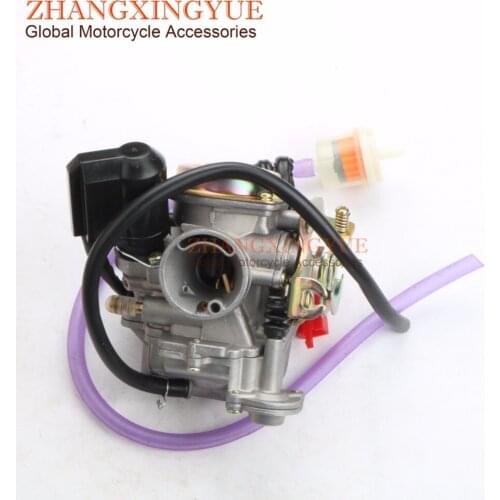 18.5mm PD18J carburetor for MKS BT50QT-9 Ecobike YY50QT-26 GY6 50cc 139QMB/139QMA 4T
