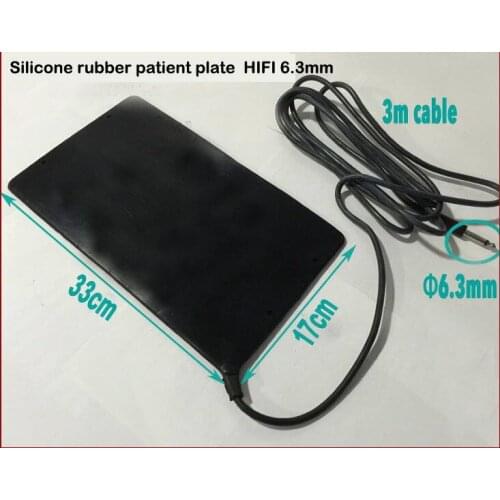 Reusable silicone negative plate circuit mat 6.3mm Banana line length 3 meters size 330mm * 170mm * 4mm