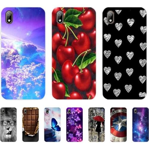 Soft Case For Silicone Back Cover For Cute Phone Cases Cover Bumper for Huawei Y5 Y6 Prime Y7 Pro 2017 2018 2019 Y3 II Y5 II