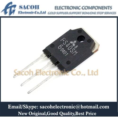 New Original 10PCS/Lot FS40SM-6 FS40SM-6A or FS40SM-5 or FS30SM-3 or FS30SM-5 or FS30SM-6 TO-3P 40A 300V Power MOSFET