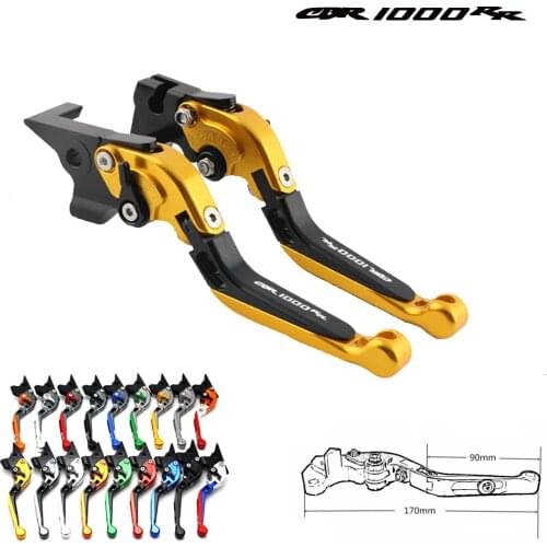 For Honda CBR1000RR/FIREBLADE/SP 2017 2018 Folding Extendable Motorcycle Brake Clutch Levers