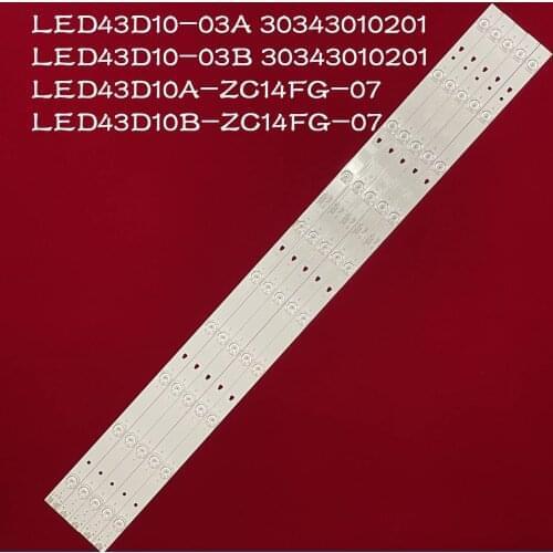 LED backlight Strip for LE43U6500U 43UK30G 43UX10S 43UR50GU LC430EGY-SJM1 FD4351A-LU LED43D10-03(А) LED43D10-04(A)