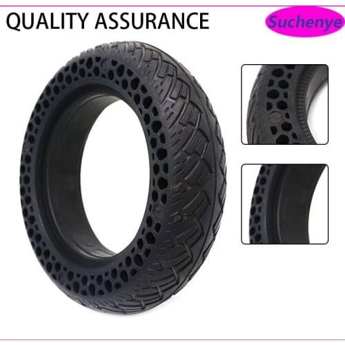 200X50 Tire 8 Inch Solid Tyre for Electric Scooter Accessories Explosion-proof Tubeless Tyres Bee Hive Holes Shock Absorption