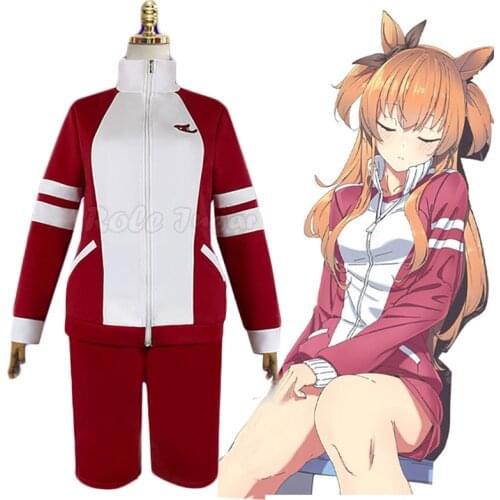 Japan Anime Uma Musume Pretty Derby School Uniform Cosplay Costume Women Girls Halloween Christmas Costumes S-2XL C60M181