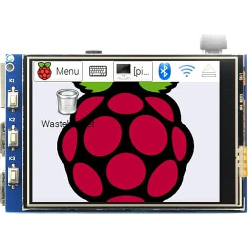 For Raspberry 3 generation 2 touch display 3.2 inch for Raspberry Pi 3 Model B LCD display resistive touch screen
