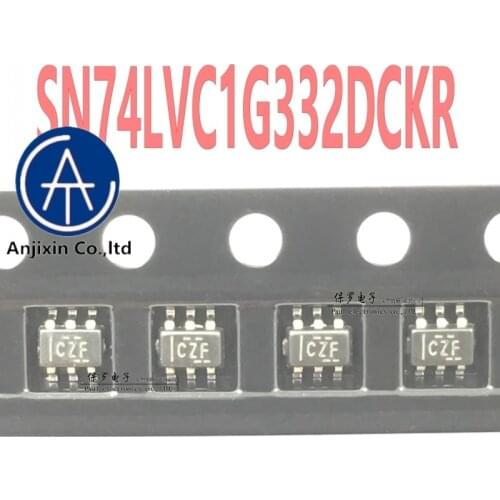 10pcs 100% orginal and new logic chip SN74LVC1G332DCKR silk screen CZF/CZK/CZR SC70-6 in stock