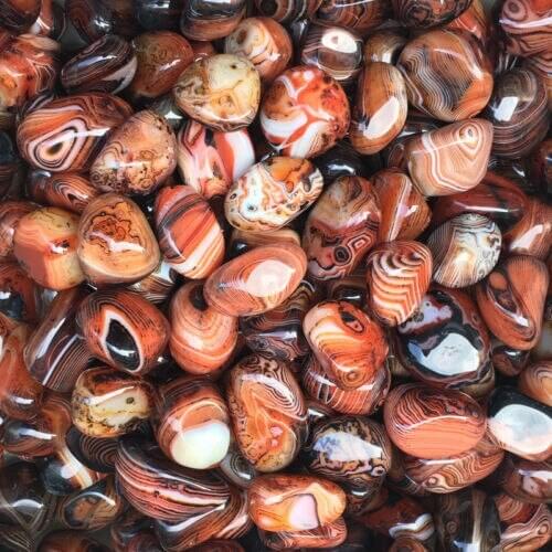 5pcs natural stripe agate Madagascar, XLarge rolls beautiful patterns