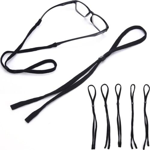 5Pcs Reading Glasses Sport Glasses Cord Adjustable Sunglasses Chain Eyeglasses Eyewear Cord Holder Neck Strap