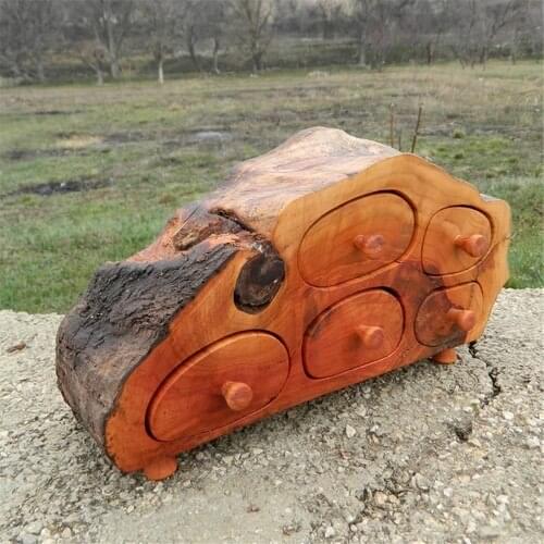Gunpazar Handmade Wood Jewelry Box