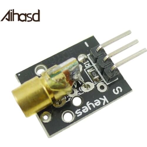 KY-008 650nm 5V Laser Sensor Module for Arduino With Demo Code