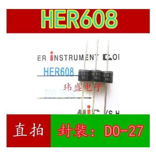 HER608 6A/1000V DO-27