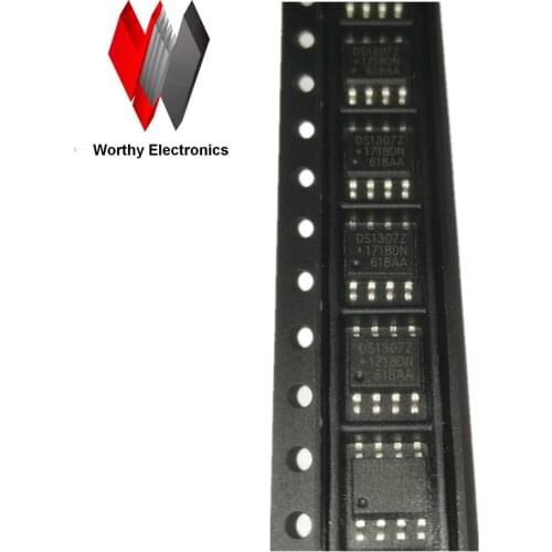 Free shipping Integrated Circuits Clock Timing Real Time IC SOP-8 DS1307 DS1307Z+ DS1307Z+T DS1307Z+TR DS1307Z