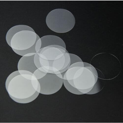 35mm 40mm Round Microscope Glass Slide Cover Slips Blank Slides Coverslip Thickness 0.13 - 0.17mm 1 Box 100pcs