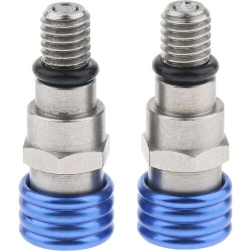 M5x0.8 Pitch Motocross Fork Air Miro Bleeders Valves for Honda Suzuki CR250 Motocross Motor Bleeders Valves Fork Air Miro