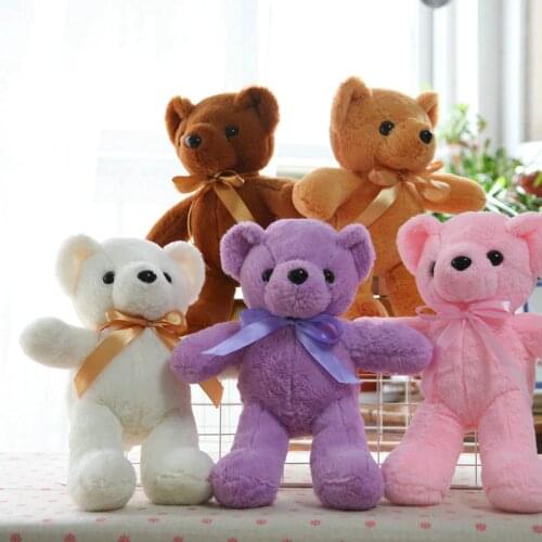 35CM Kawaii Teddy Bear Plush Toys Stuffed Soft Animal Dolls For Kids Baby Children Birthday Gift Valentines Gift