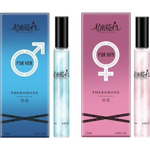 12ML Pheromone Perfume Aphrodisiac Woman Orgasm Body Spray Flirt Perfume Attract Boy Scented Water for Men Lubricants for Sex