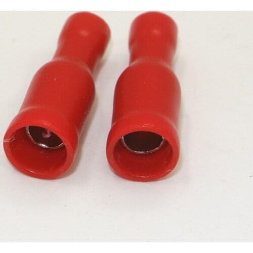 Wholesale1000x Red Female Insulated Bullet Connector Terminals Crimp electrical cable wire