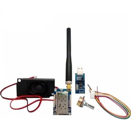 2Sets/Lot SA828-U 400MHz-480MHz 5km Distance 1W UHF //VHF 134~174MHz Transmitter and Receiver Walkie Talkie Module