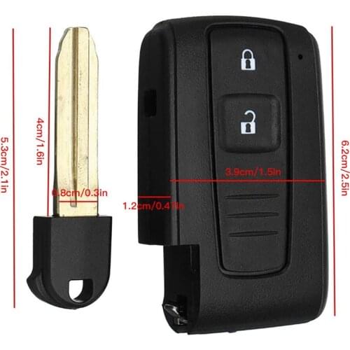 Car Reversible Remote Control Key Shell Cover Protector For Honda Durable Waterproof No Logo Plastic Metal Auto Accessories