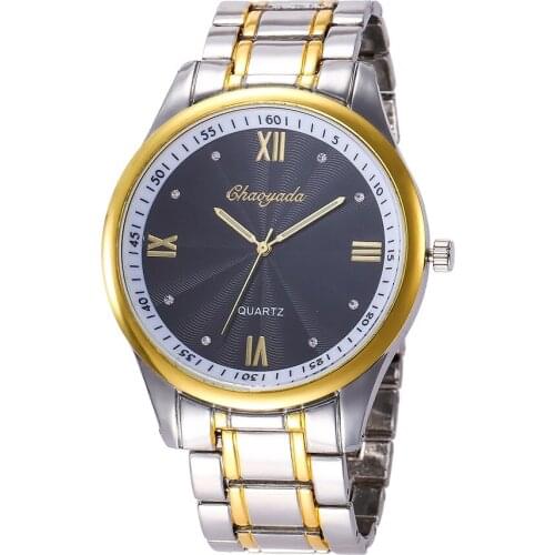 CANSNOW Mens Gold Watch