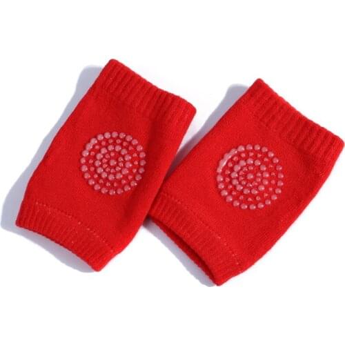 New Style Childrens Knee Pads Baby Solid Color Leg Warmers Girl Boy Cotton Leggings 7colors Infant Crawling Socks