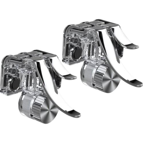 R11S Transparent Button Gamepad Mobile Controller Smartphone Game Button Suitable for PUBG Mobile Games