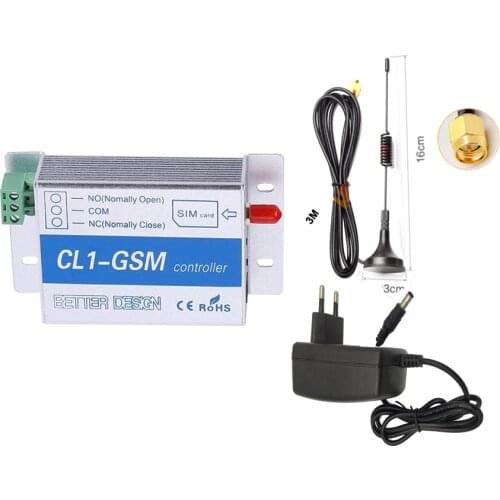 GSM SMS Gate opener door Controller Wireless Remote Controller GSM SMS Smart Home Security System Switch CL1-GSM