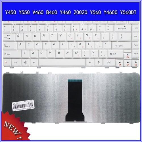 Laptop Keyboard for Lenovo Y450 Y550 V460 B460 Y460 20020 Y560 Y460C Y560DT Notebook Replace Keyboard