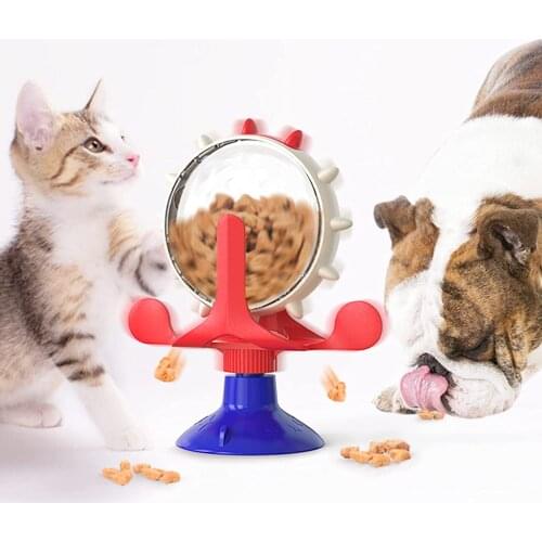 Pet Supplies Windmill Cats Dogs Toys Cat Supplies Funny Cat Leaking Ball Automatic Feeder Cat Toys Interactive