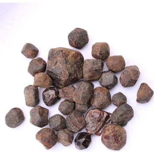 MOKAGY Raw Natural Garnet Quartz Stone Rough Crystal Mineral Specimen