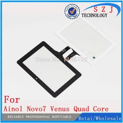 New 7" inch for Ainol Novo7 NOVO 7 Venus Quad Core Tablet touch screen panel digitizer Sensor Glass Replacement Free Ship