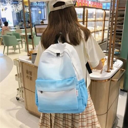 Teenage School Bags Girls Book backpacks unisex Junior designer travel back packs women zipper large Capacity bags