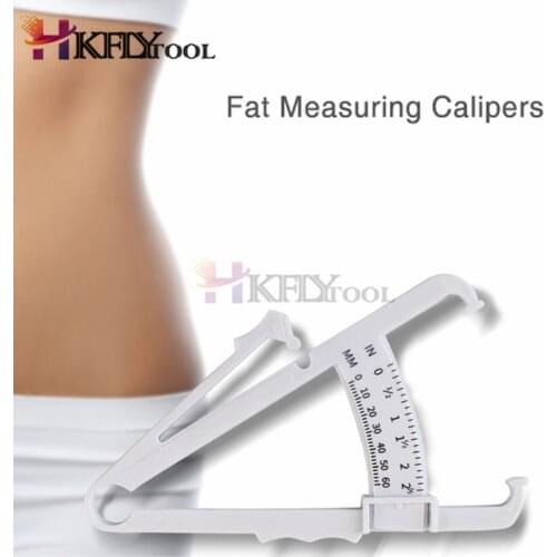 1 PC Personal Body Fat Caliper Skin Analyzer Measure Charts Fitness Slim Keep Health Tester Body Fat Monitor Sebum Meter Folder