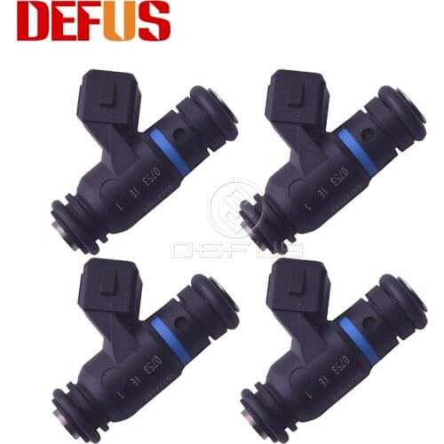 DEFUS Fuel Injector Nozzle 4X OE 55227522 For Fiat Idea 1.6L 16v Flex IPE018 DK0099139A Gasoline Car Engine Injection Bico NEW