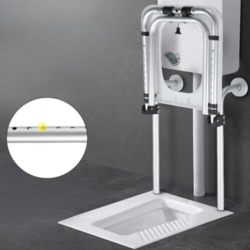 Squatting Toilet Changed to Sit Toilet Elderly Toilet Foldable Potty Seat Pregnant Women Artifact Elderly Convenient Commode